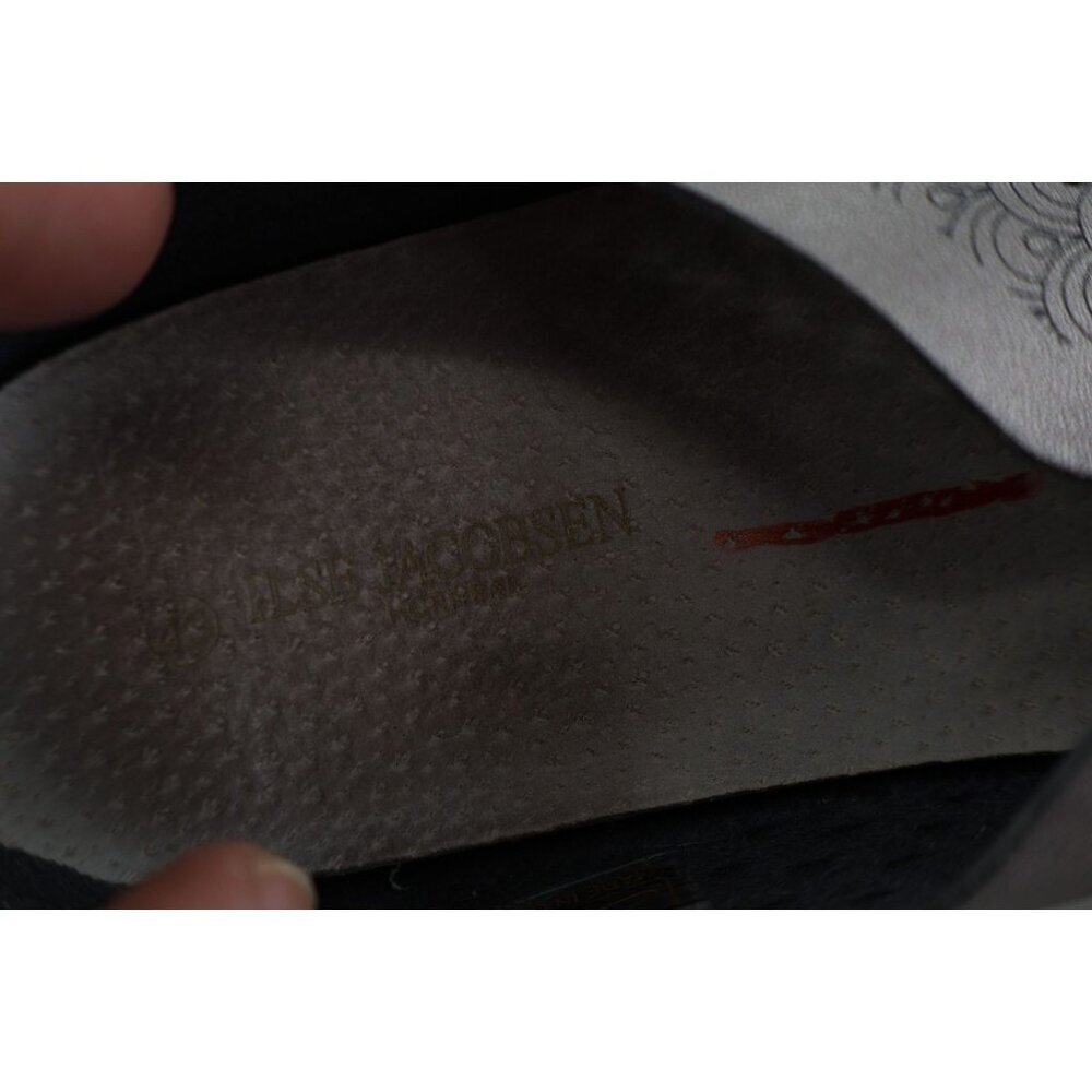 Ilse Jacobsen Women's Tulip Sneaker Size 40 10 Slip On Shoe Silver Perforated - Picture 11 of 12
